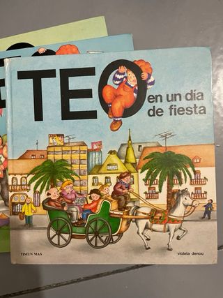 Lote de 7 libros infantiles Teo