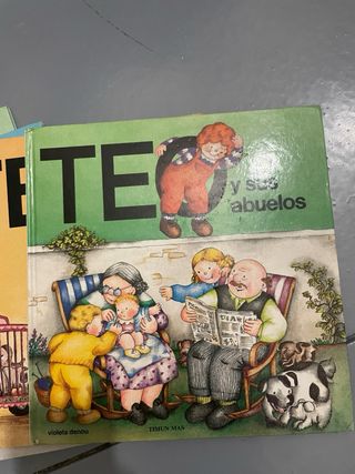 Lote de 7 libros infantiles Teo
