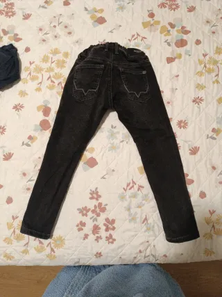 Vaqueros Pepe Jeans Negros Talla 3-5 Años