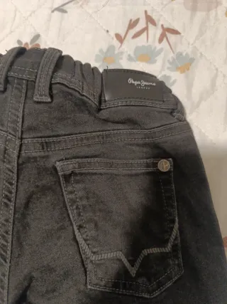 Vaqueros Pepe Jeans Negros Talla 3-5 Años