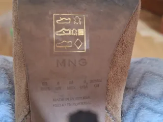 Botas Mango ante marron Talla 36