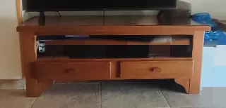 OPORTUNIDAD ! Conjunto comedor rústico  9 piezas