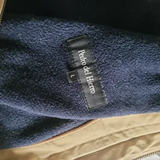 Cazadora Pedro del Hierro Talla L Beige