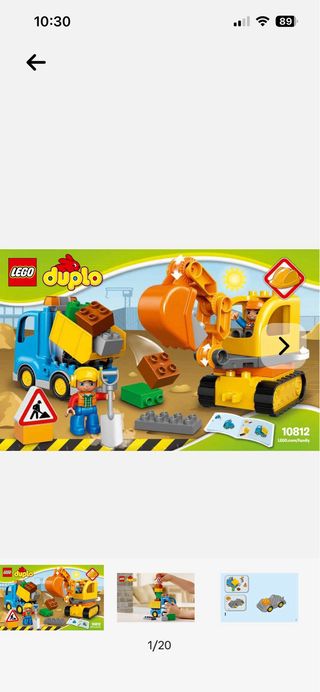 Lego Duplo Obras 10812