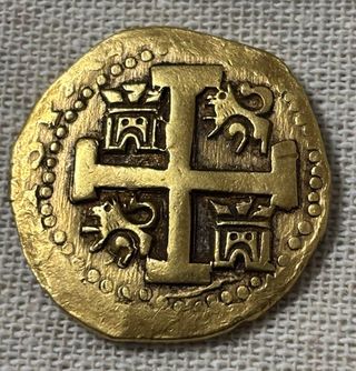 FELIPE V 8 ESCUDOS LIMA N SOBREFECHA 1735-4.