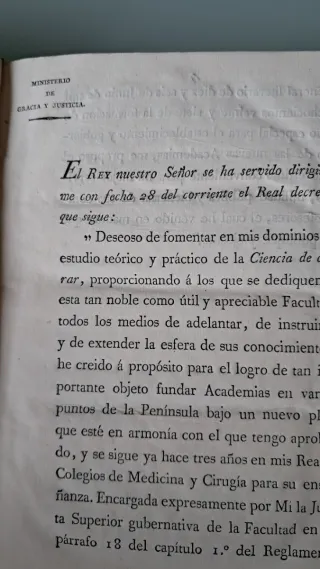 1831 MEDICINA, FARMACIA, CIRUJIA, antíguo