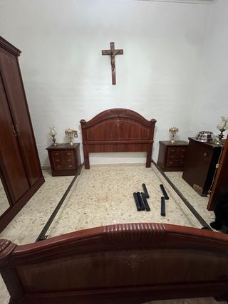 Conjunto Dormitorio Matrimonio Madera