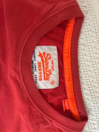 Camiseta Superdry Roja Talla M
