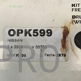 JUEGO ZAPATAS NISSAN NUEVO OPK599