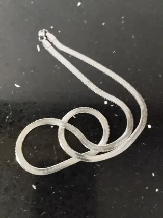 Cadena Serpiente Acero Inoxidable