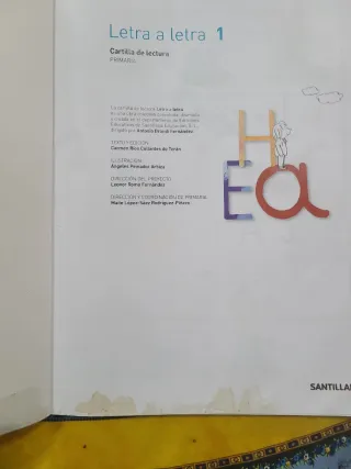CARTILLA DE LECTURA LETRA A LETRA 1 PRIMARIA