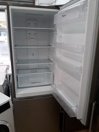 Nevera Daewoo y Lavadora Bomann