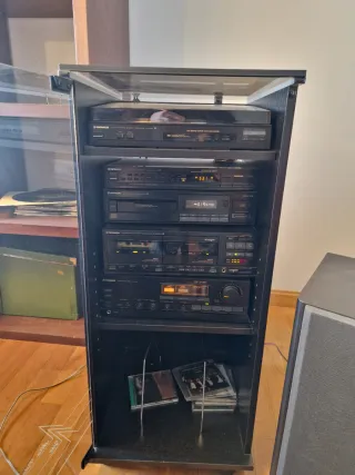 Equipo de música Pioneer negro