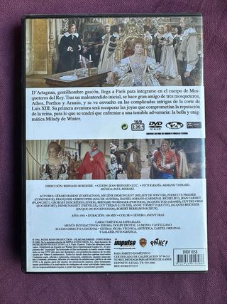 DVD Los 3 Mosqueteros (Francés/Español)