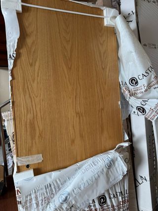 Puerta Roble Natural Ciega