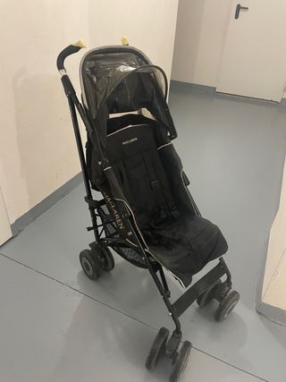 Silla de paseo Maclaren negra
