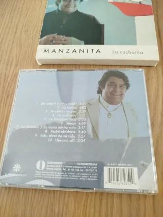 CD Manzanita - La Cucharita+poemario breve