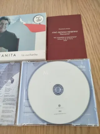 CD Manzanita - La Cucharita+poemario breve