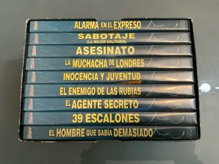 Alfred Hitchcock Obras Maestras Suspense 9 DVD