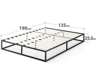 Cama 135cm con colchón y base