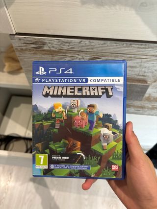 PS4 Blanca Funcional + Minecraft