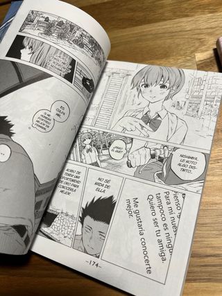 Manga de A Silent Voice