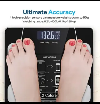 Bilancia Pesa Persone Digitale Nera