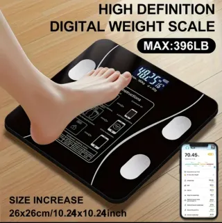 Bilancia Pesa Persone Digitale Nera