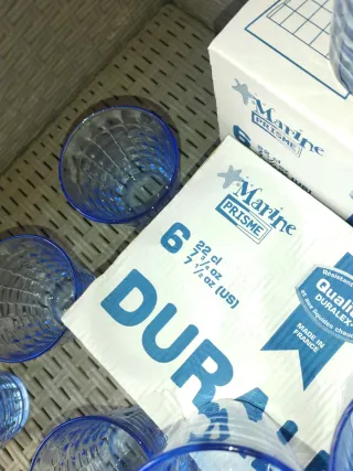 Duralex Prisme Marine 12 bicchieri