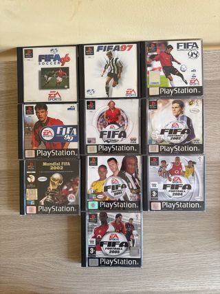 Lote 10 juegos FIFA PS1