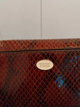 Bolso Scotch & Soda piel marrón