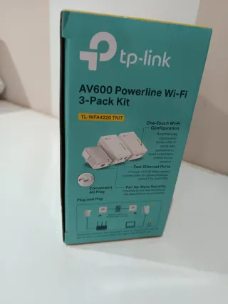 TP-Link Powerline Wi-Fi 3-Pack Kit AV600