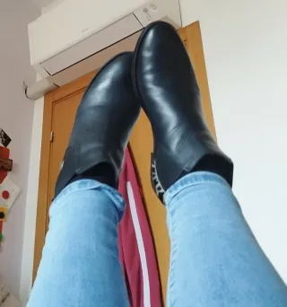 Stivaletti Chelsea in Pelle - Made in Italy Zebra