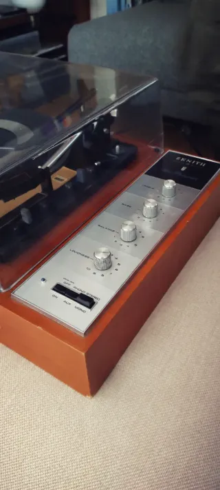 Tocadiscos Zenith E-543 Vintage 1970