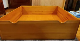 Cajones de madera para almacenamiento