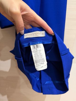 Completo donna blu