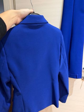 Completo donna blu