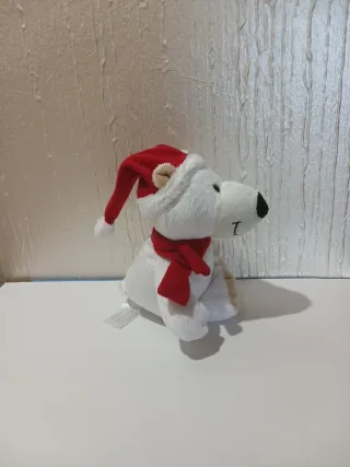 Peluche Oso Polar Kinder 15cm
