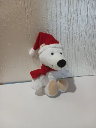 Peluche Oso Polar Kinder 15cm