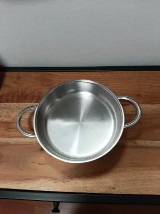 Cazuela Acero Inoxidable 17 cms