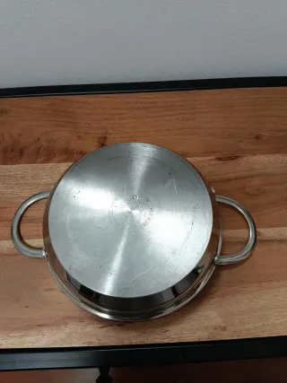 Cazuela Acero Inoxidable 17 cms