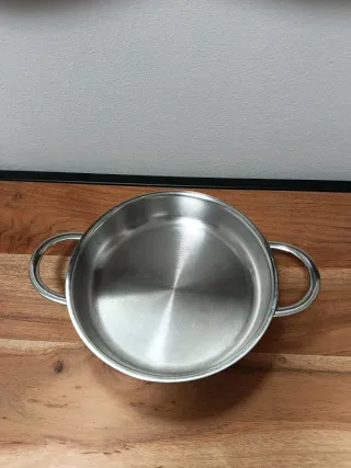 Cazuela Acero Inoxidable 17 cms