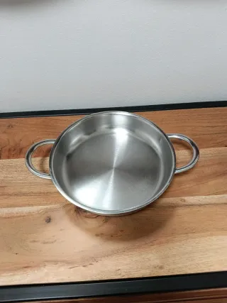 Cazuela Acero Inoxidable 17 cms