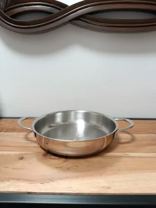 Cazuela Acero Inoxidable 17 cms