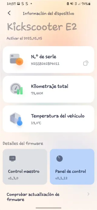 Ninebot E2 80km negocia