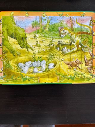 DINOSAURIOS.(LIBRO-PUZLE)