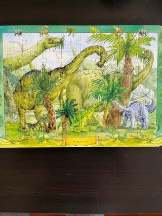 DINOSAURIOS.(LIBRO-PUZLE)