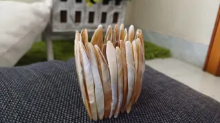 Bracciale madreperla vintage elastico