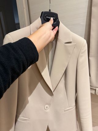 Completo donna beige