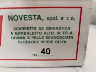 Scarpe Esercito Vintage Verde Militare